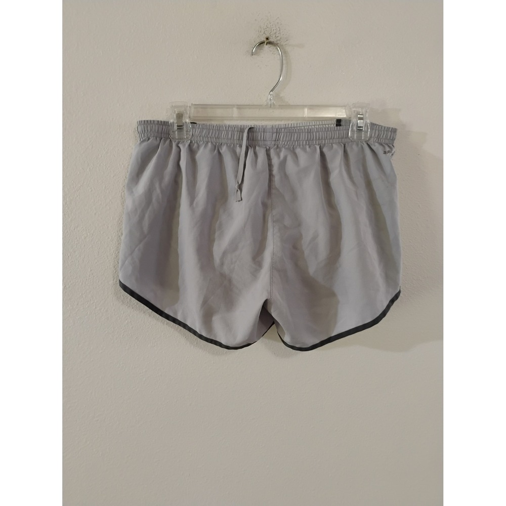 Nike Dri-FIT Running Shorts Gray Mesh Trim Athletic Gym Shorts Small